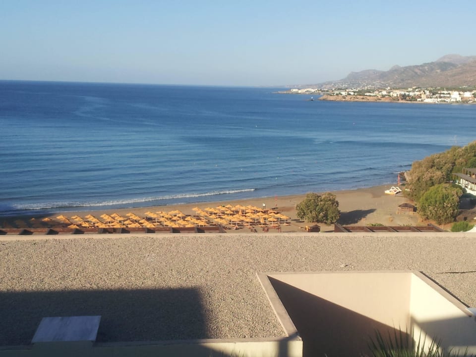 Aus unserem Zimmer Atlantica Mikri Poli Crete