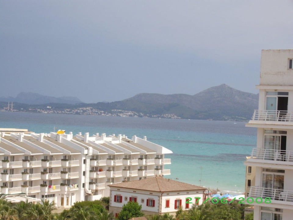 Meerblick von unserem Zimmer Grupotel Farrutx