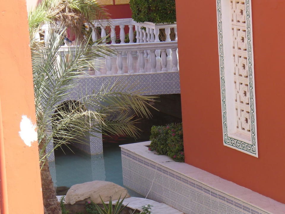 Aussicht vom Zimmer 565 Pickalbatros Alf Leila Wa Leila Resort - Neverland Hurghada