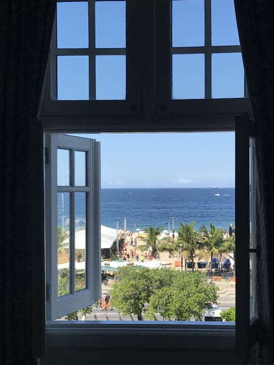Ausblick Copacabana Palace, A Belmond Hotel, Rio de Janeiro