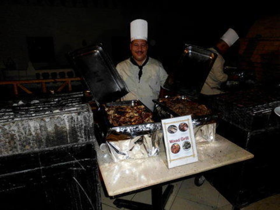 Unser Lieblingskoch - immer lustig und nett Albatros Sharm Resort