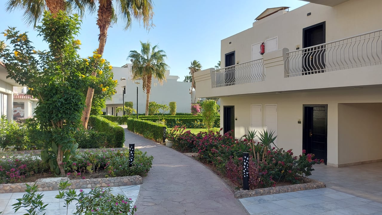 Gartenanlage Amarina Abu Soma Resort & Aquapark