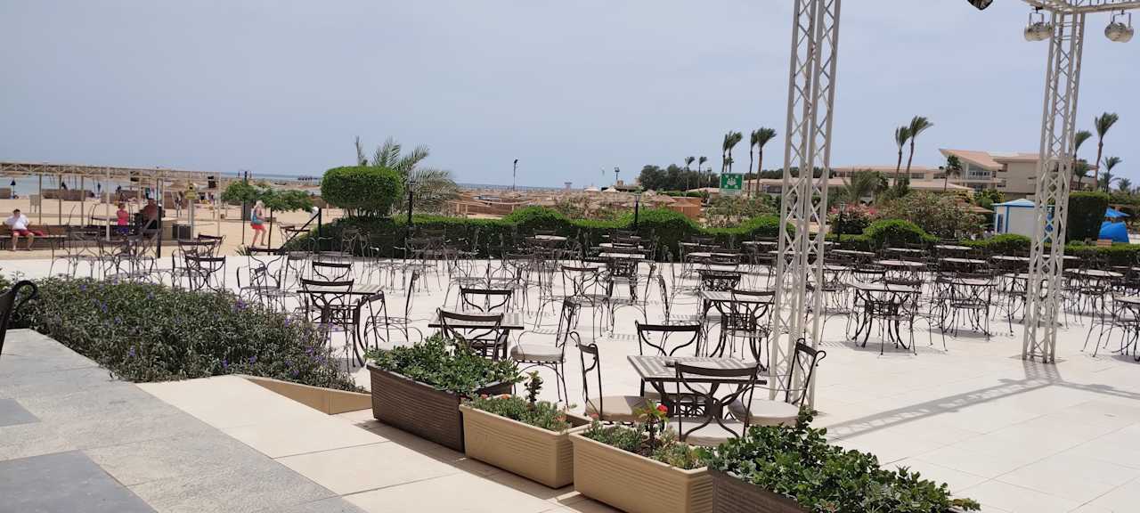 Ausblick Cleopatra Luxury Resort Makadi Bay