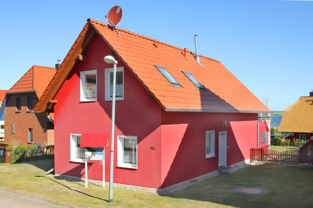 Außenansicht Ferienhaus Rotkehlchen - Paradies Rügen