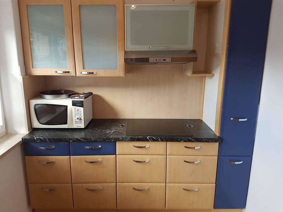 Küche/ Wohnung- Alpenglühn Gästehaus Fernblick