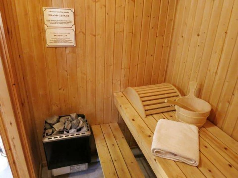 Jedes Haus hat eine Sauna am Bad Ferienhäuser Marx im Ferienpark Extertal