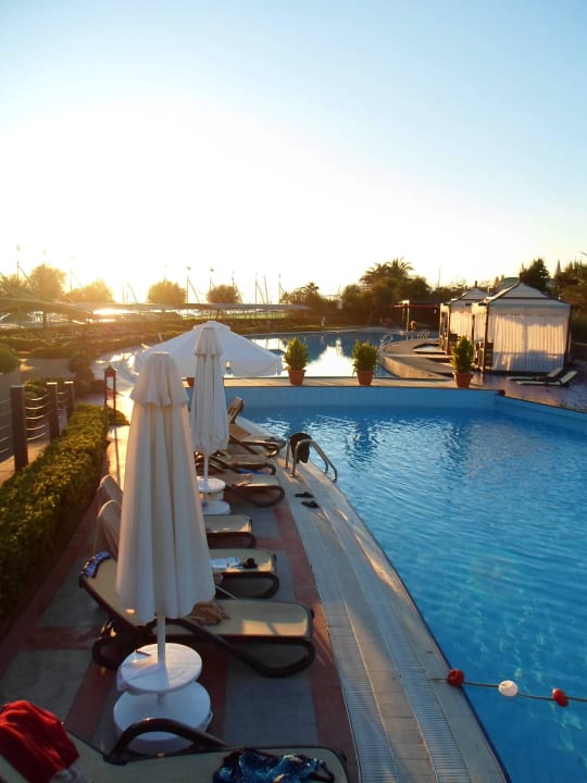 By the road to the beach Limak Lara Deluxe Hotel & Resort