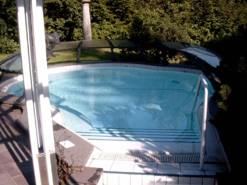 Der Außenpool Alpenhotel Oberstdorf
