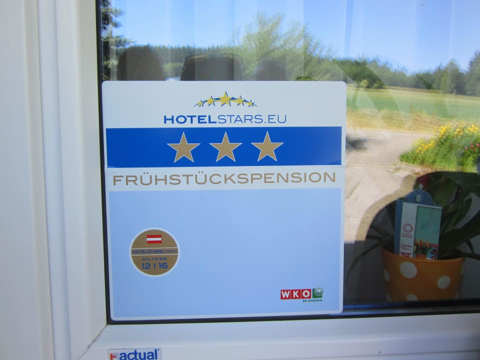 Verdiente 3 Sterne Pension Haus Helene
