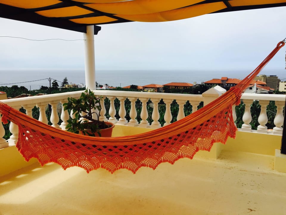 Dachterrasse mit Hängematte Villa Rosalva