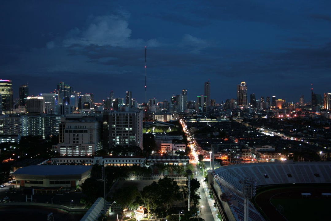 Ausblick von der Hotelbar Siam@Siam Design Hotel Bangkok