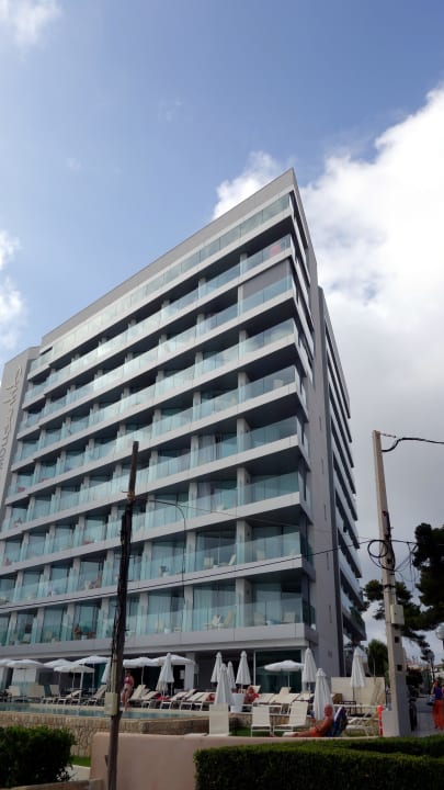 Seitlicher Blick von der Son Moll Bucht Son Moll Sentits Hotel & Spa