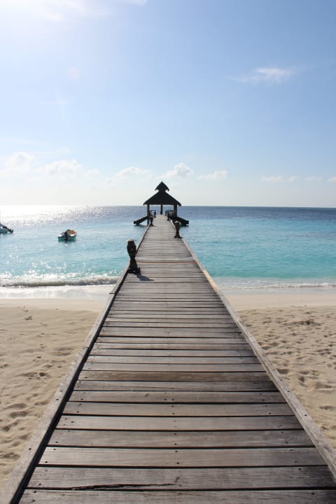 Anlege-Steg NH Collection Maldives Reethi Resort
