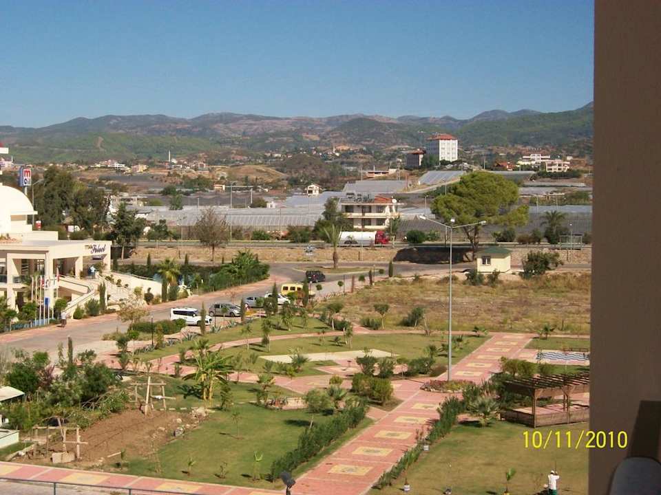 Ausblick vom Balkon Xeno Eftalia Resort Hotel