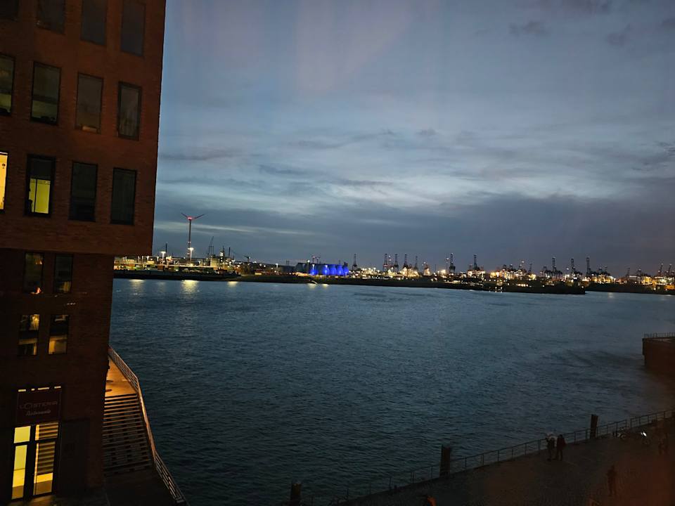 Ausblick Clipper Boardinghouse Hamburg-Holzhafen