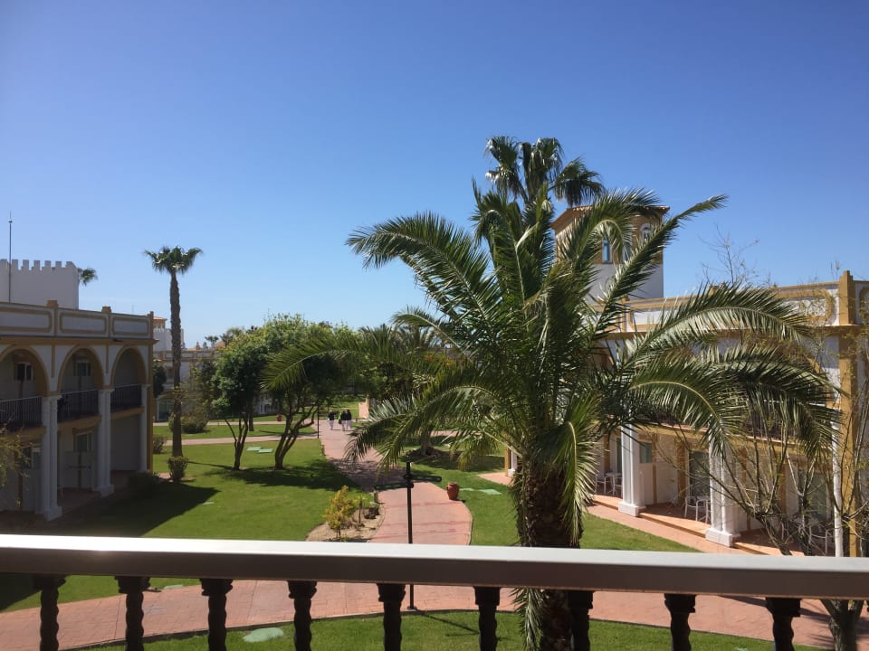 Blick vom Zimmer Aldiana Club Andalusien