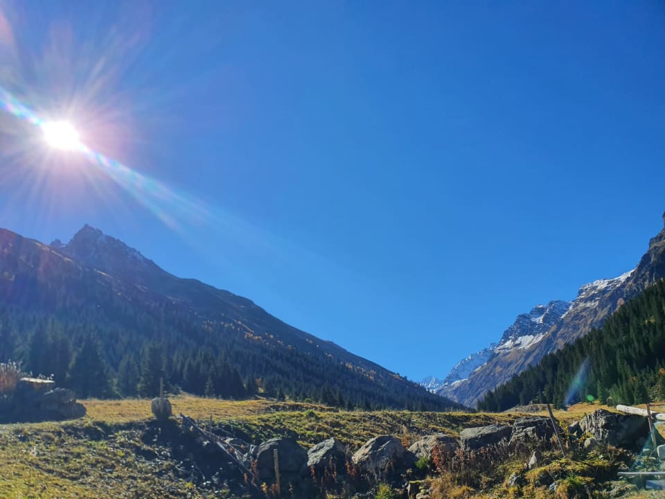 Ausblick Alpenresidenz Ballunspitze