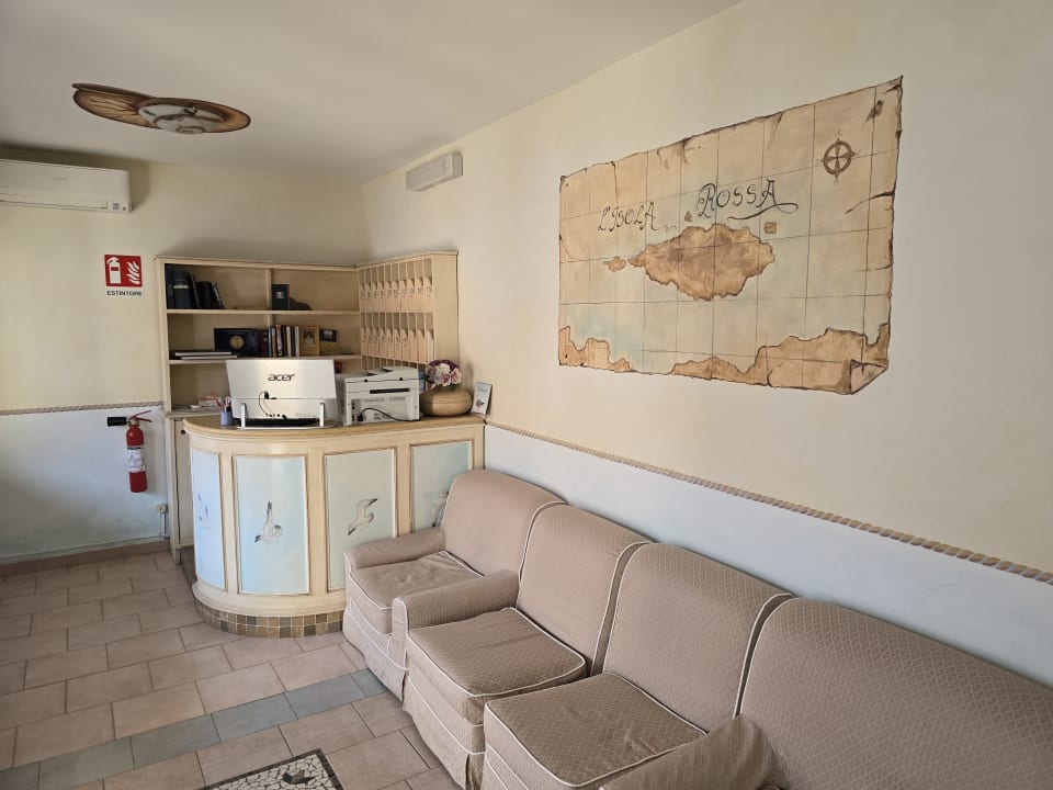 Lobby Hotel Gabbiano Sas