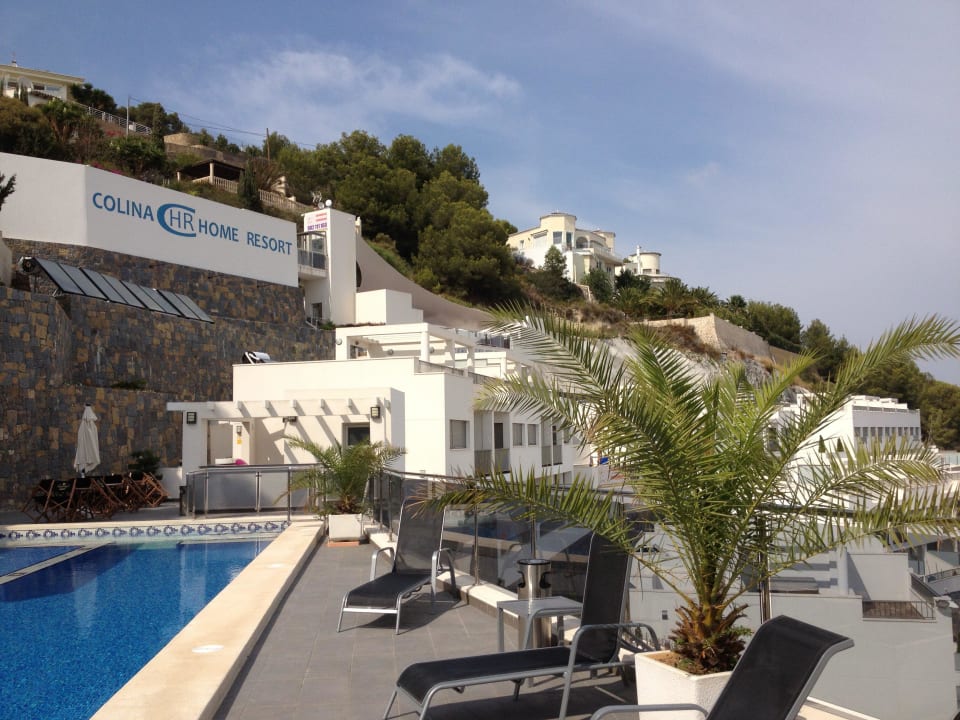 Schwimmbad mit Ausblick über Calpe Villas Colina Home Resort