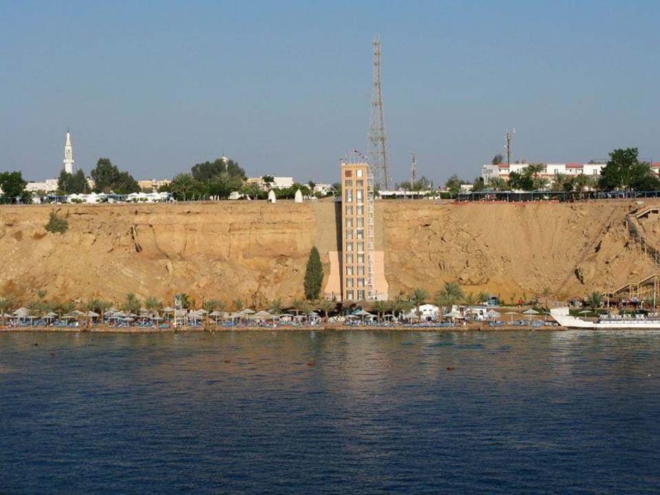 Strandansicht mal anders Albatros Sharm Resort
