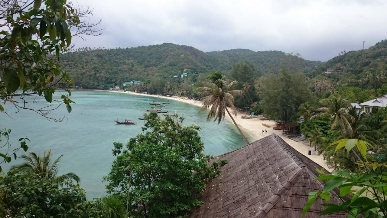 Ausblick von Bungalow 8 Cookies Salad Resort