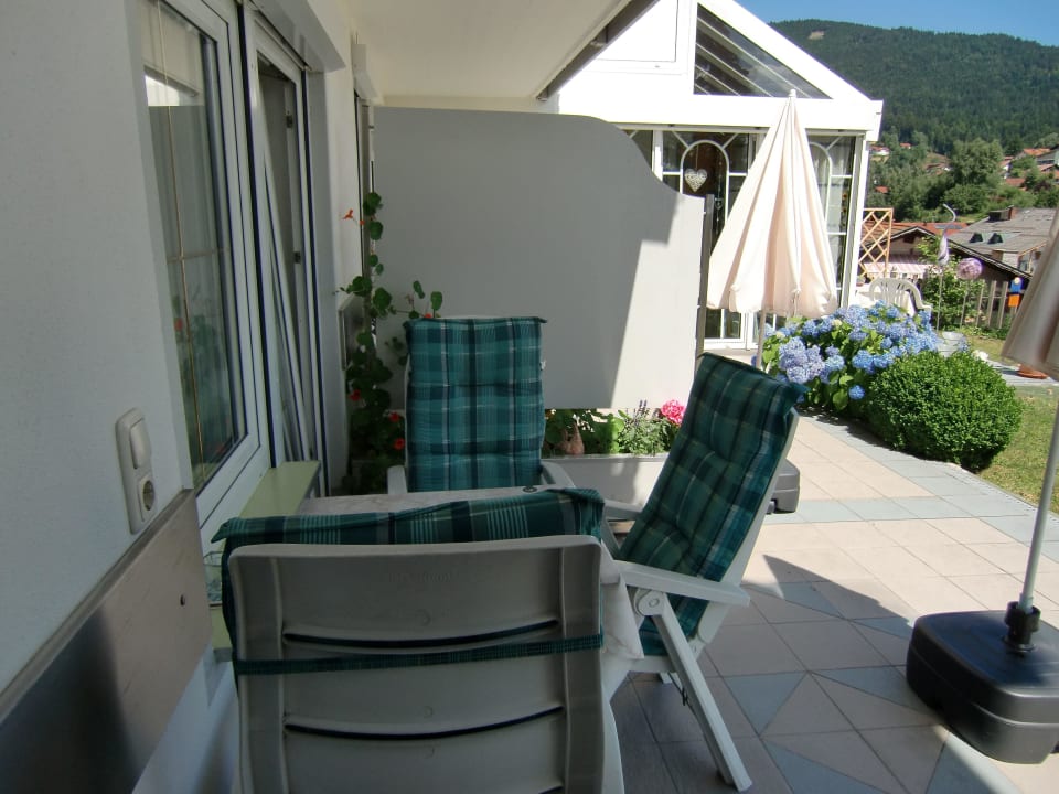 Terrasse Gästehaus Pension Stern