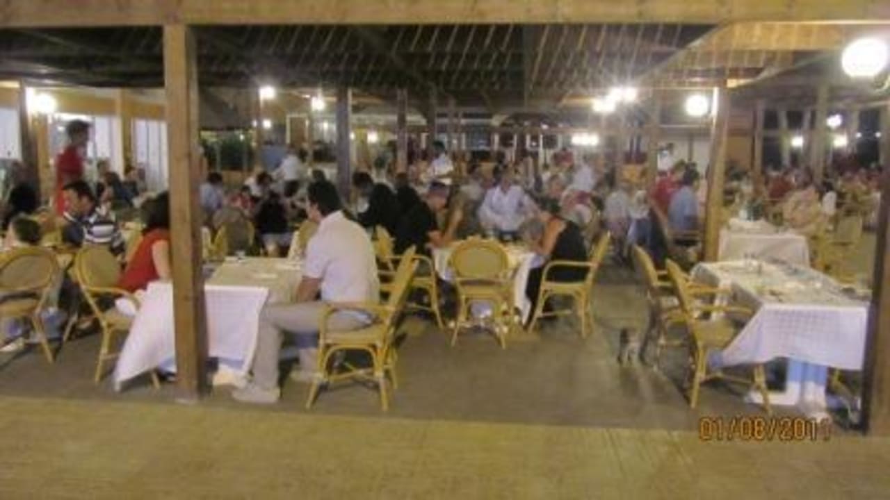 Hauptrestaurant aussen Caribbean World Thalasso Djerba