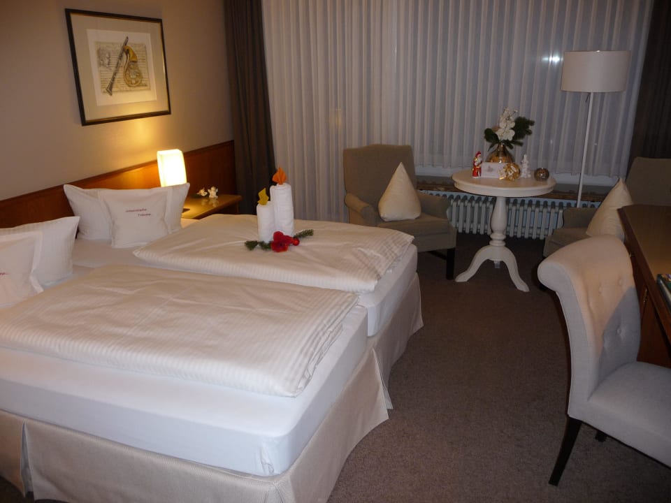 Hotelzimmer, sehr geschmackvoll  Niemeyers Romantik Posthotel