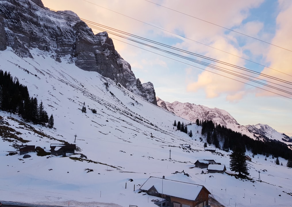 Ausblick Säntis - das Hotel