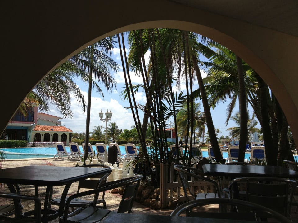 Blick in Richtung Pool Club Acuario
