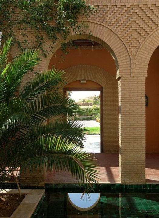 Innenhof Hotel Ksar Rouge