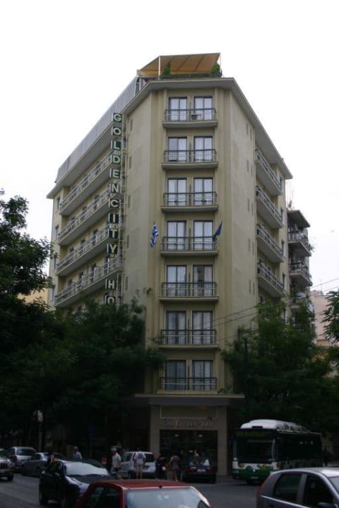 Aussenaufnahme Athens Golden City Hotel
