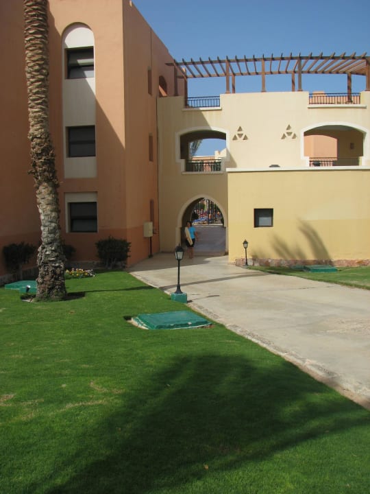 Hotel Rückseite Jaz Dar EL Madina