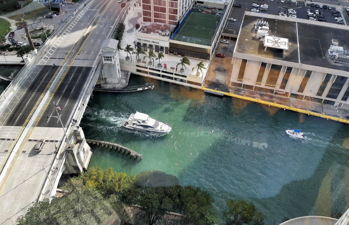 Ausblick Hotel Hyatt Regency Miami