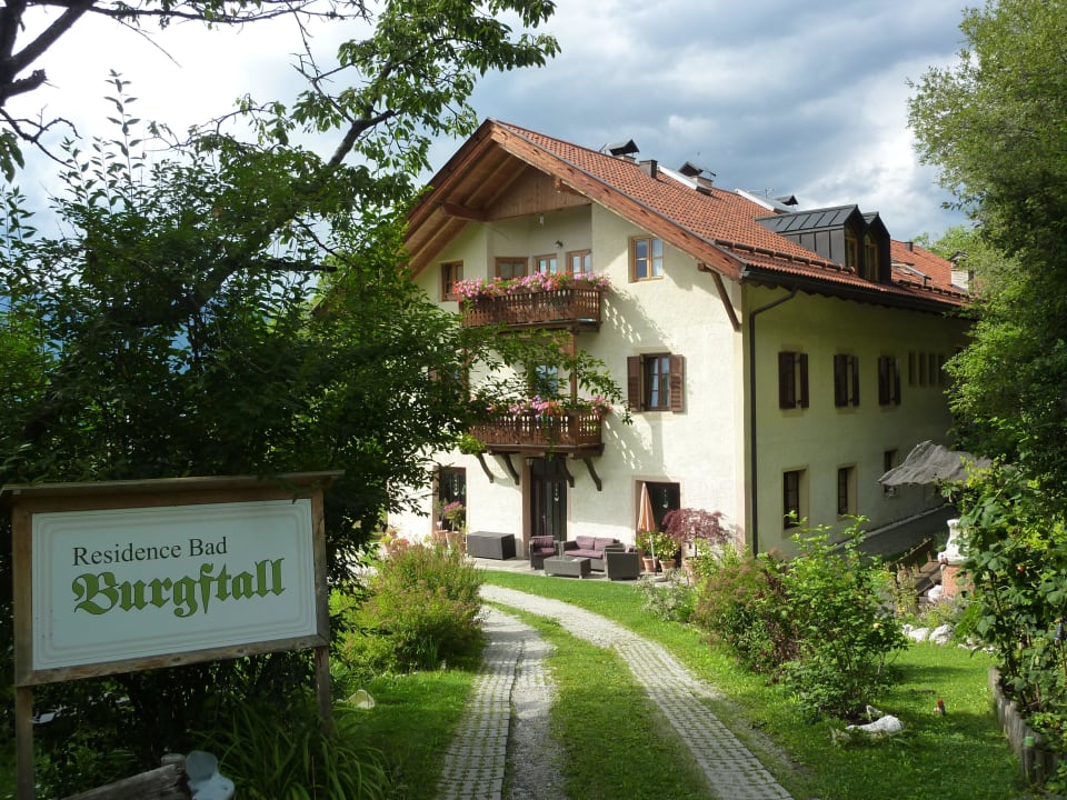 Zufahrt zur Residence Residence Bad Burgstall
