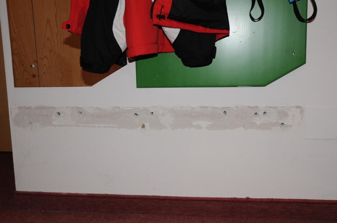 Fehlende Ablage Aparthotel Hechenberg
