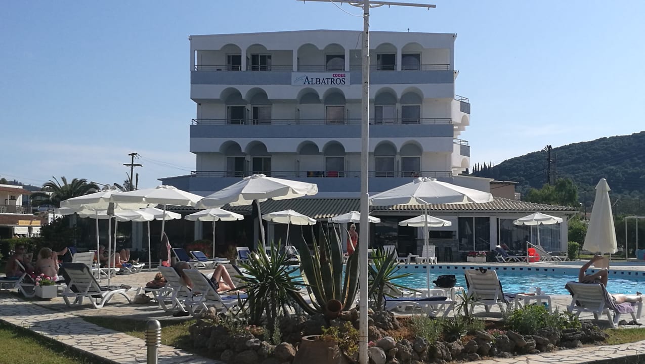 Außenansicht Hotel Albatros