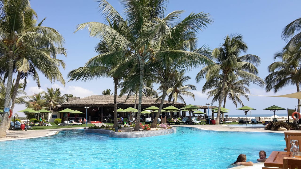 Mit dem Blick haben wir jeden Morgen gefrühstückt Hilton Salalah  Resort