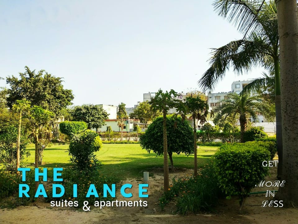 Gartenanlage The Radiance Suites & Apartments