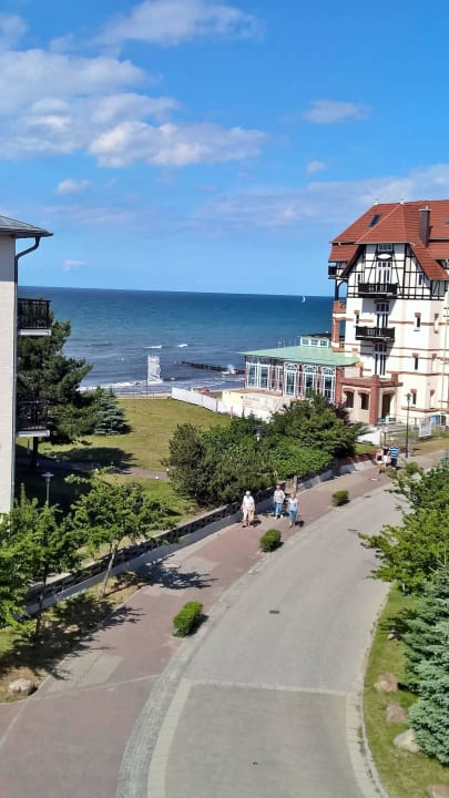 Aus der Turms-Suite! Hotel Residenz Waldkrone Kühlungsborn