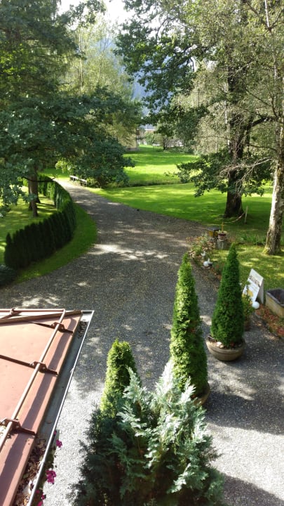 Gartenanlage Pension Heilbad Burgwies