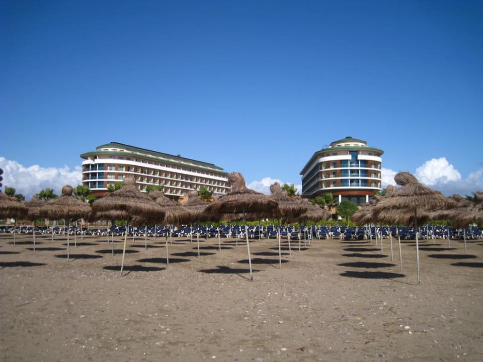 Haupthaus und Strand Voyage Belek Golf & Spa