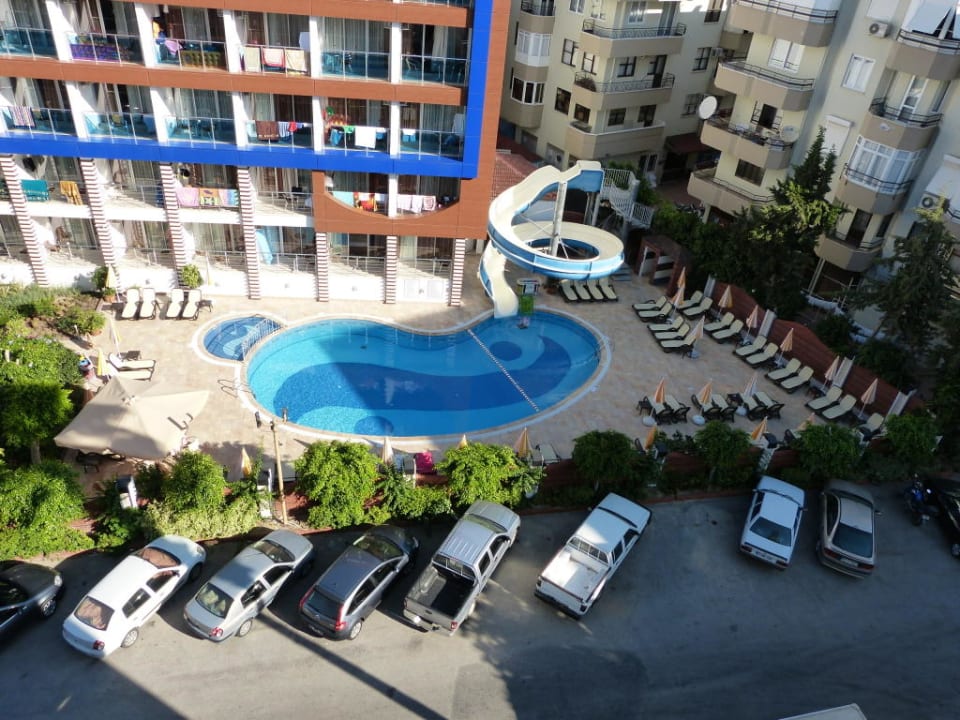 Foto aus dem Nachbarhotel Gardenia Hotel