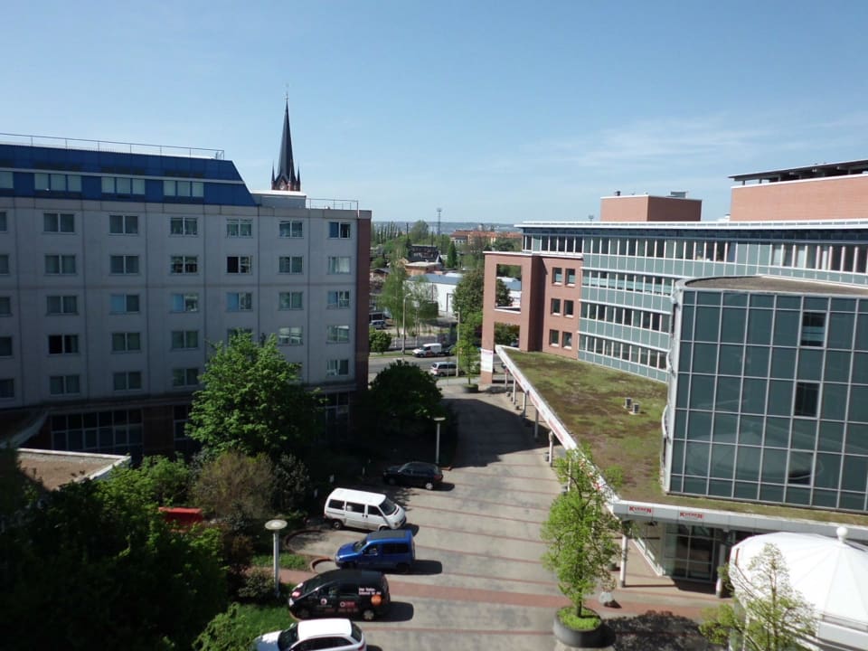 Blick in den Innenhof NH Dresden Neustadt