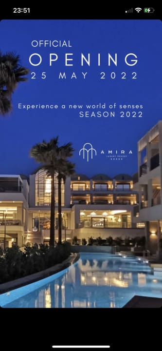 Pool AMIRA Luxury Resort  Adults Only