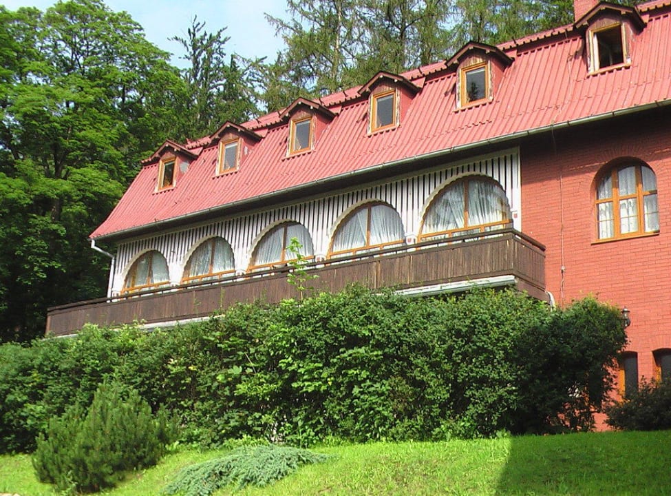 Außenansicht Hotel Leśny Gród