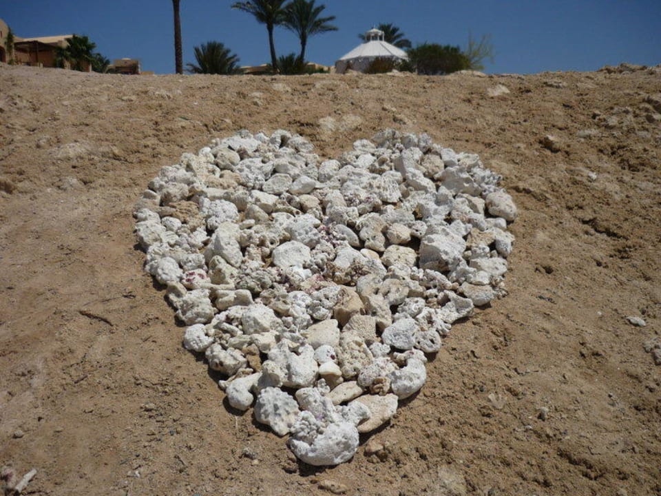 Koraal-hart... Steigenberger Coraya Beach - Adults only