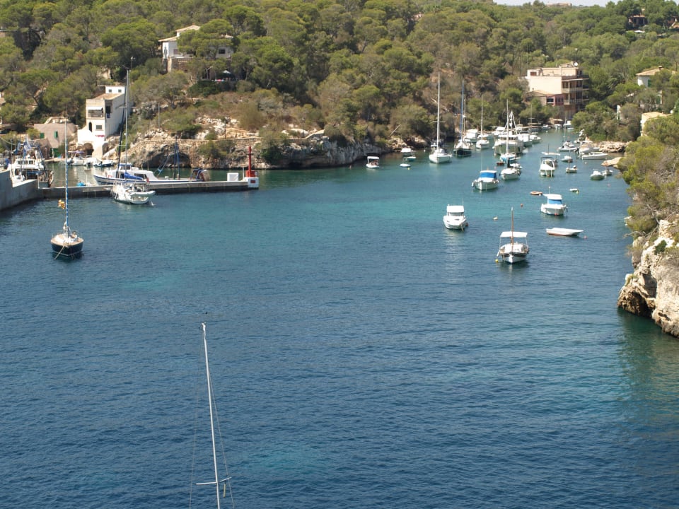 Blick vom Balkon Villa Sirena