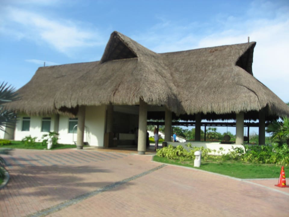 Blick auf die Rezeption und die Lobby Hotel Estelar Grand Playa Manzanillo By Occidental