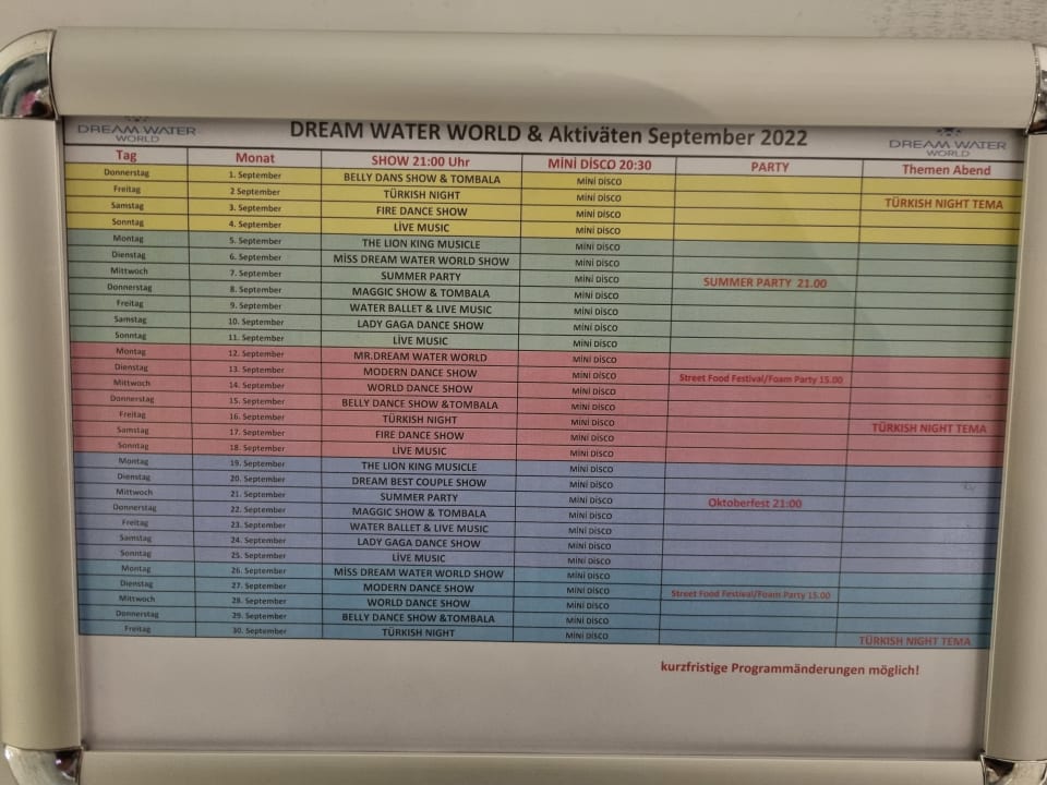 Sonstiges Dream Water World